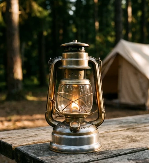 02 / Scene visual · the same lantern in an outdoor setting